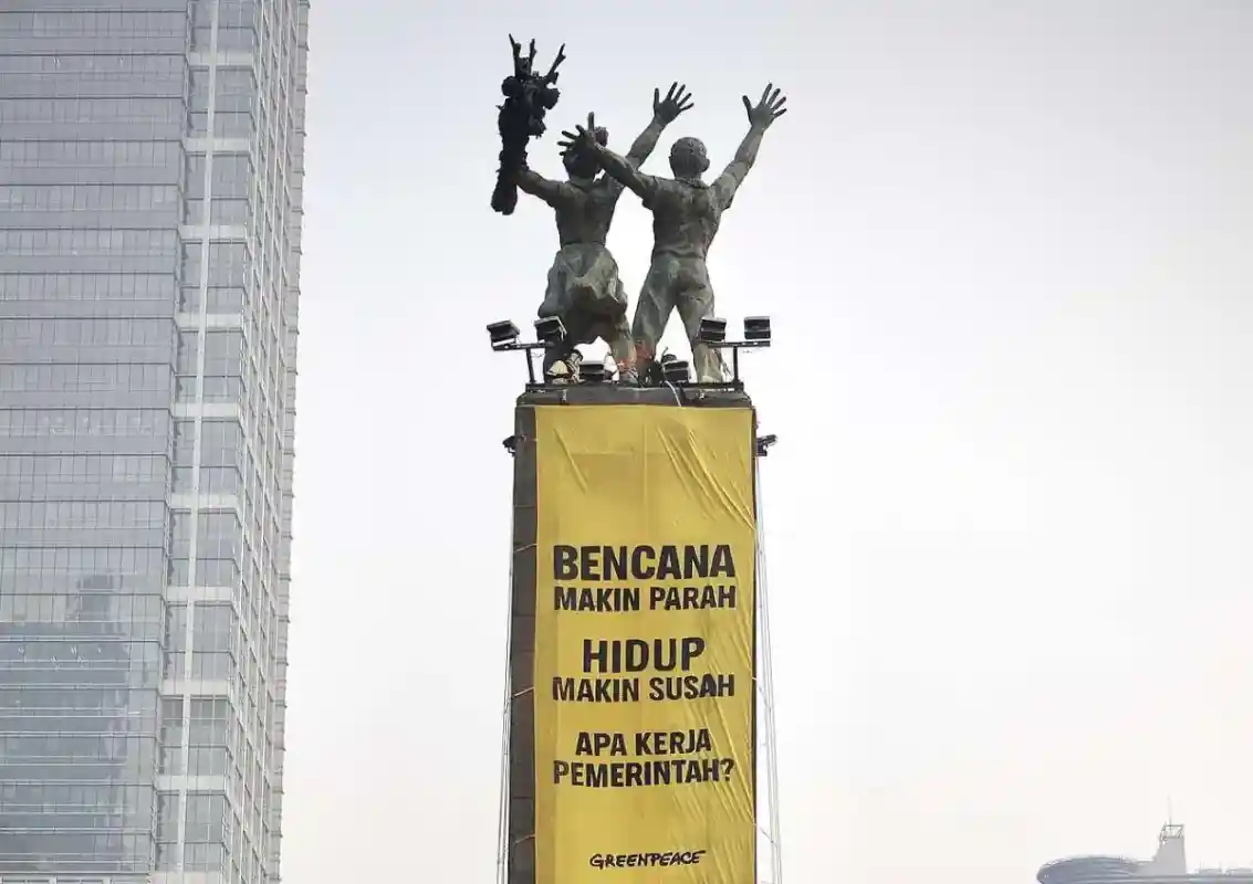 Respons Istana atas Aksi Greenpeace Indonesia soal Dampak Masalah Lingkungan