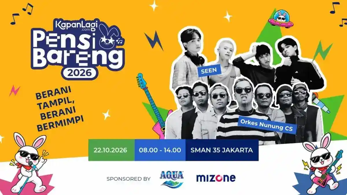 SMAN 35 Jakarta Menjadi Pemberhentian Terakhir Roadshow Kapanlagi Pensi Bareng 2026