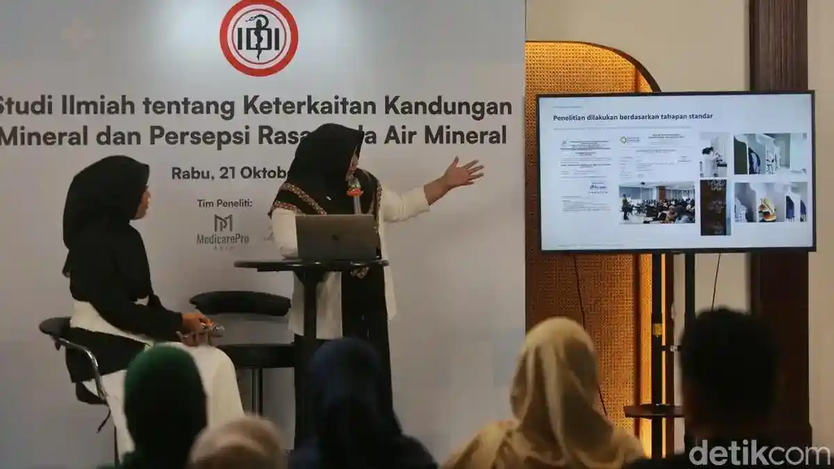 IDI Jelaskan Asal Sensasi Manis Tipis pada Air Mineral