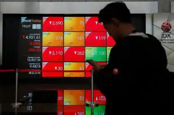 IHSG Terkoreksi pada Awal Perdagangan, Mayoritas Saham Melemah