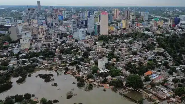 Banjir di Paraguay Menjangkau Sembilan Departemen, Ribuan Keluarga Terdampak