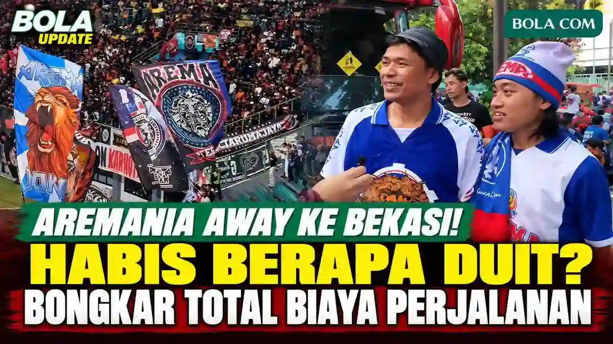 Aremania Datang ke Bekasi Dukung Arema FC, Rincian Biaya Away Belum Diungkap