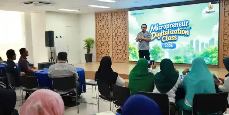 Pelatihan Digital Buka Peluang Baru bagi 33 Mustahik Pelaku Usaha Mikro