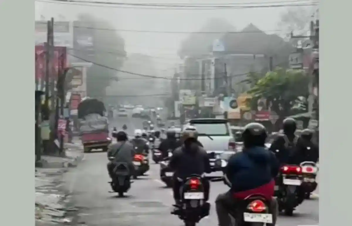 Kabut Tebal di Tabanan Dipastikan Fenomena Cuaca Alami