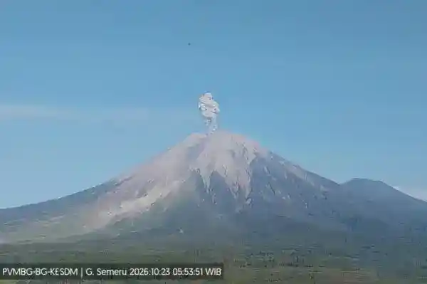 Erupsi Semeru: Tinggi Kolom Abu dan Wilayah yang Perlu Diwaspadai