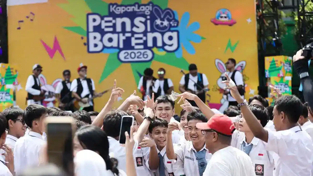 Freya Delovia dan Band NACL Bersinar di Panggung Pensi Bareng 2026