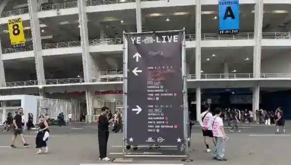Konser Ye di GBK Hadirkan Puluhan Ribu Pelancong dan Libatkan Ribuan Pekerja