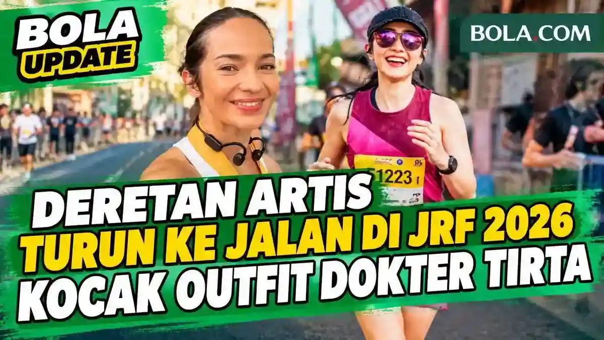Selebritas dan Pejabat Ikut Meriahkan Jakarta Running Festival 2026