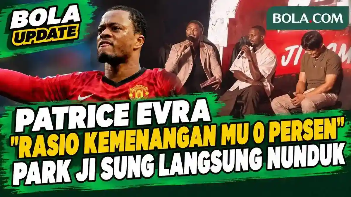 OGFC Unite 2027: Kritik Patrice Evra dan Reaksi Park Ji-sung Jadi Sorotan