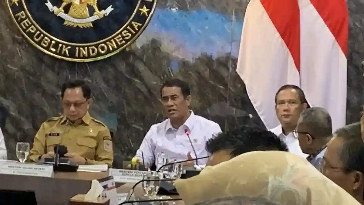 Amran Sebut Cadangan Beras Nasional Cukup hingga Juli 2027