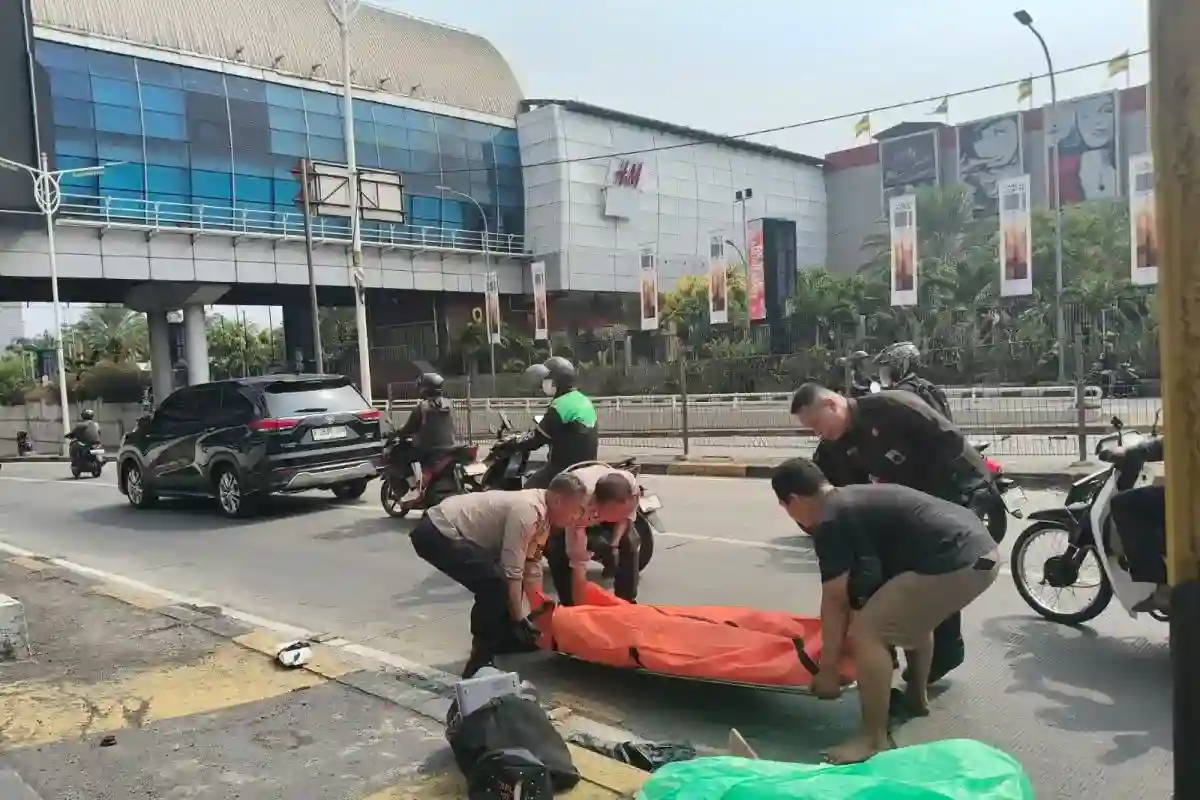 Pengendara Motor Meninggal dalam Kecelakaan di Underpass Pondok Indah