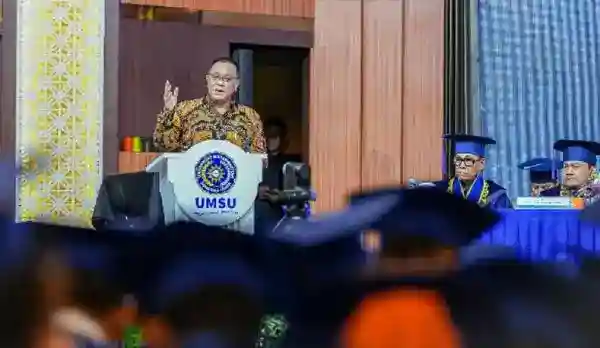 Jumhur Hidayat Dorong Lulusan UMSU Mendalami Potensi Ekonomi Karbon