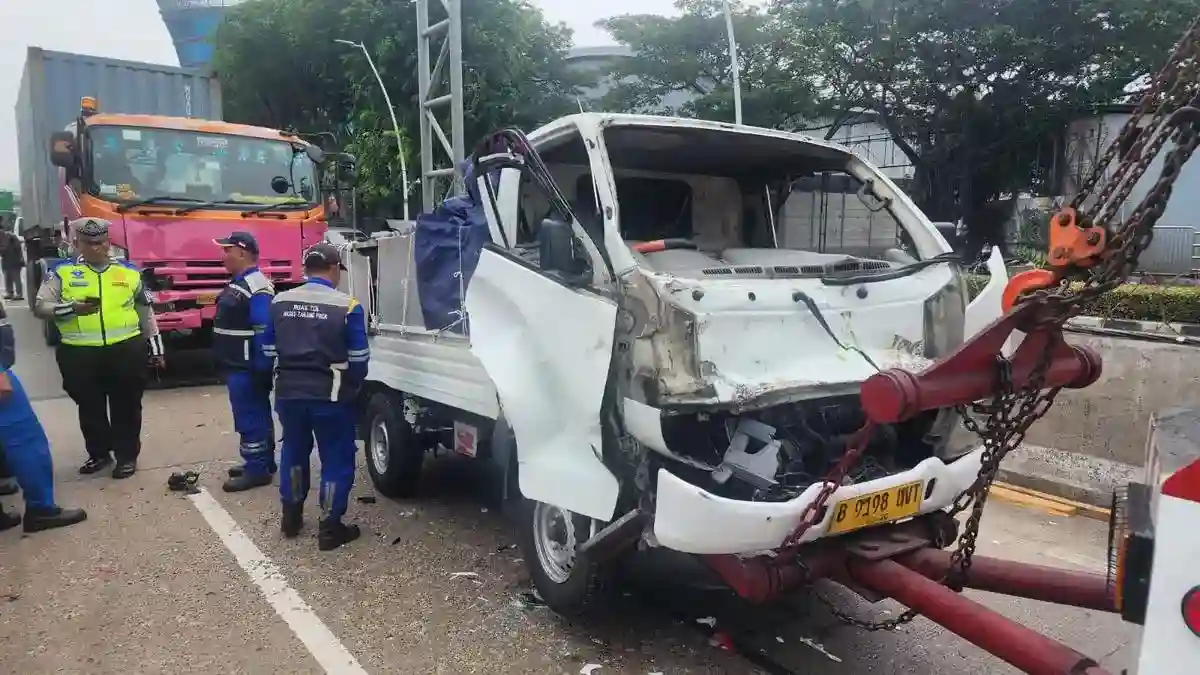 Tabrakan Beruntun di Tol Akses Tanjung Priok, Satu Orang Luka Ringan