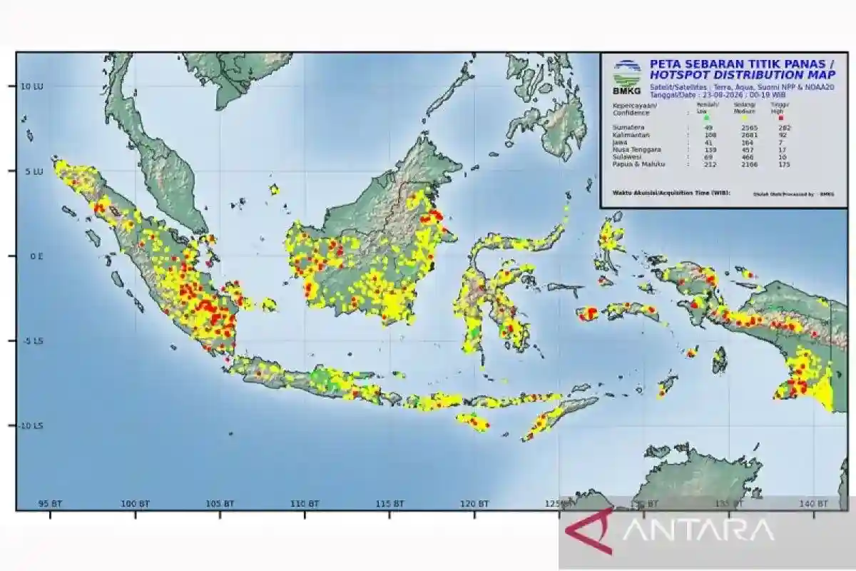 BRIN Kembangkan Prediksi Karhutla hingga Enam Bulan ke Depan