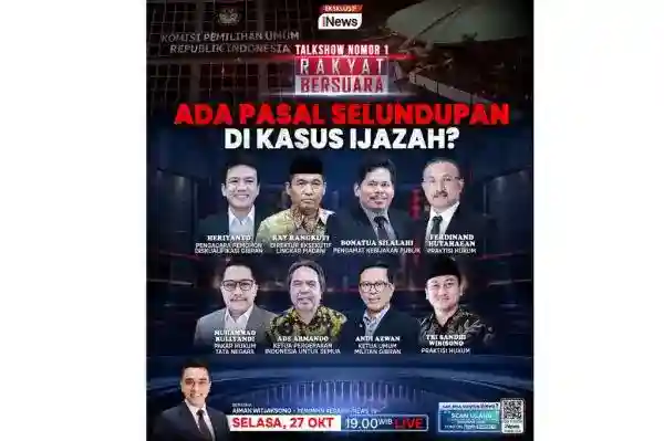 Polemik Pasal dalam Aturan Pencalonan Presiden Dibahas di Tengah Sengketa Ijazah