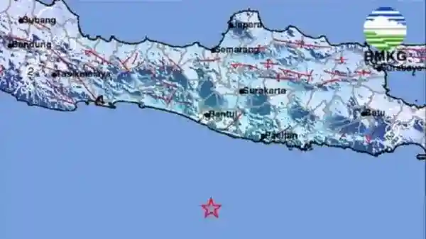 Gempa M 5,4 Berpusat di Barat Daya Gunungkidul, BMKG Minta Waspadai Susulan