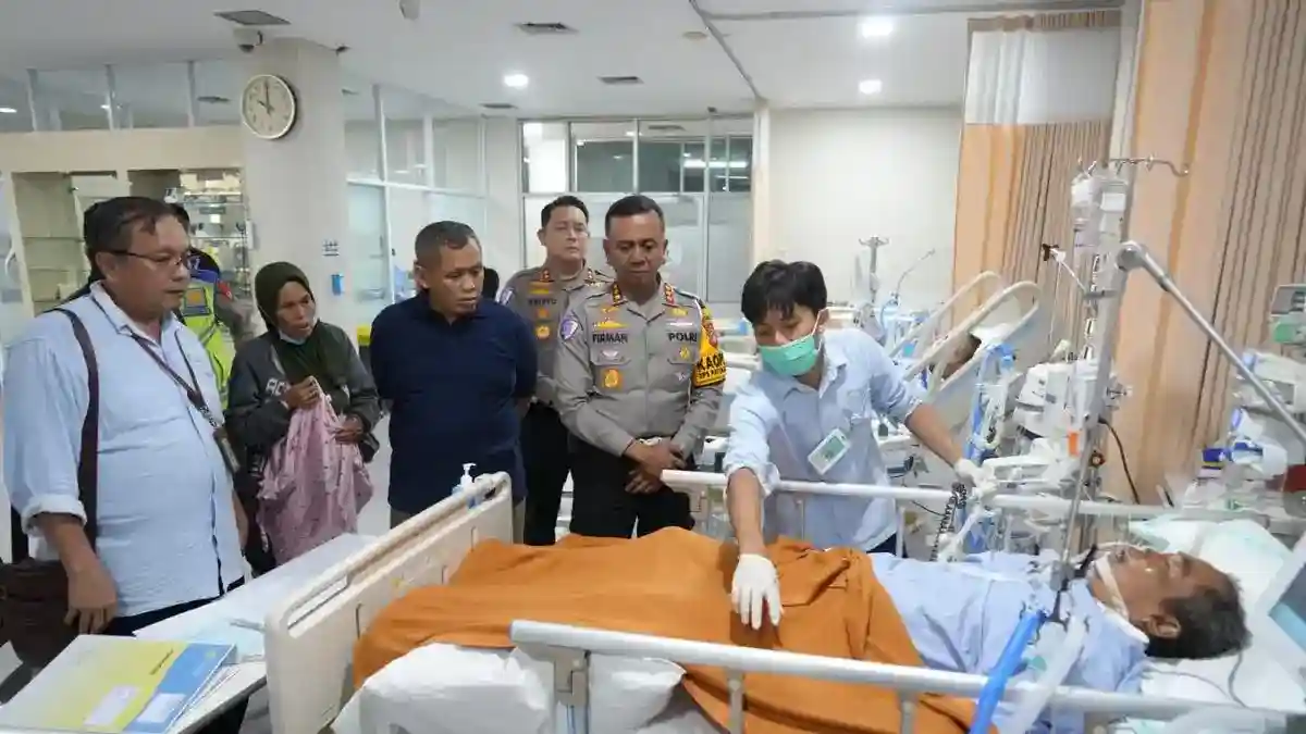Polri Dukung Perawatan dan Pemulihan Pengemudi Ojol Korban Kecelakaan di Blok M