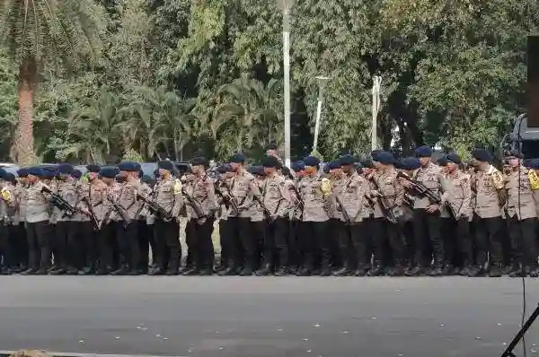 Pengamanan Aksi di Jakarta Pusat: 14.324 Personel Disiagakan