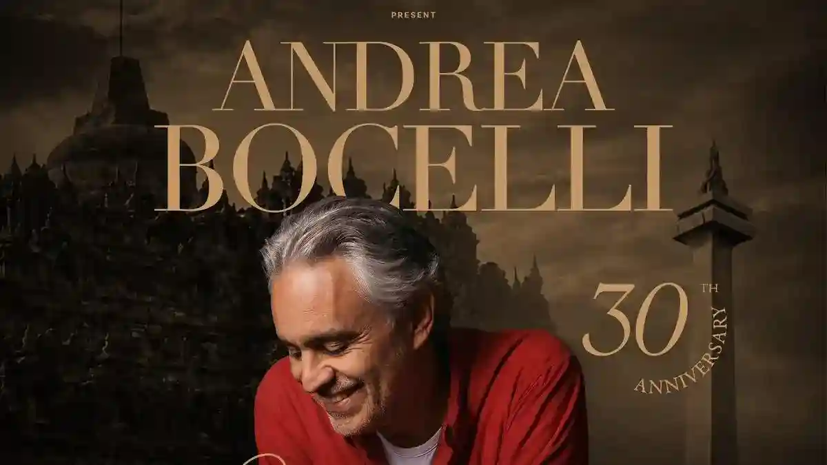 Konser Andrea Bocelli di Magelang dan Jakarta Usung Pesan Perdamaian