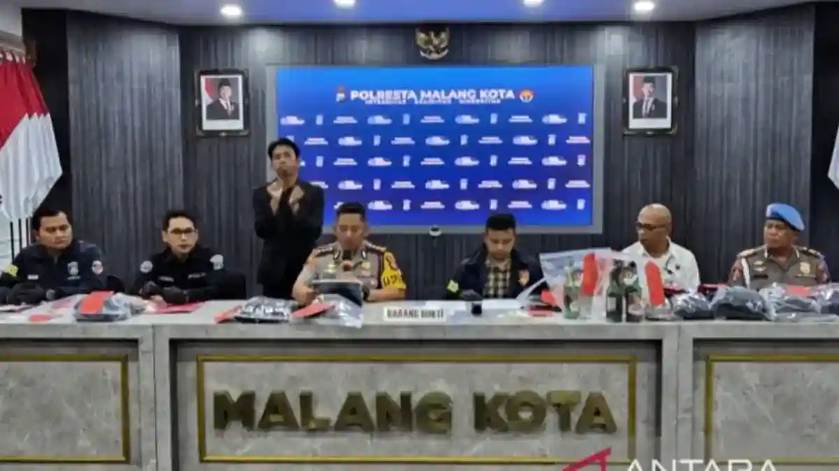 Belasan Orang Diamankan di Malang, Polisi Sita Empat Botol Diduga Molotov