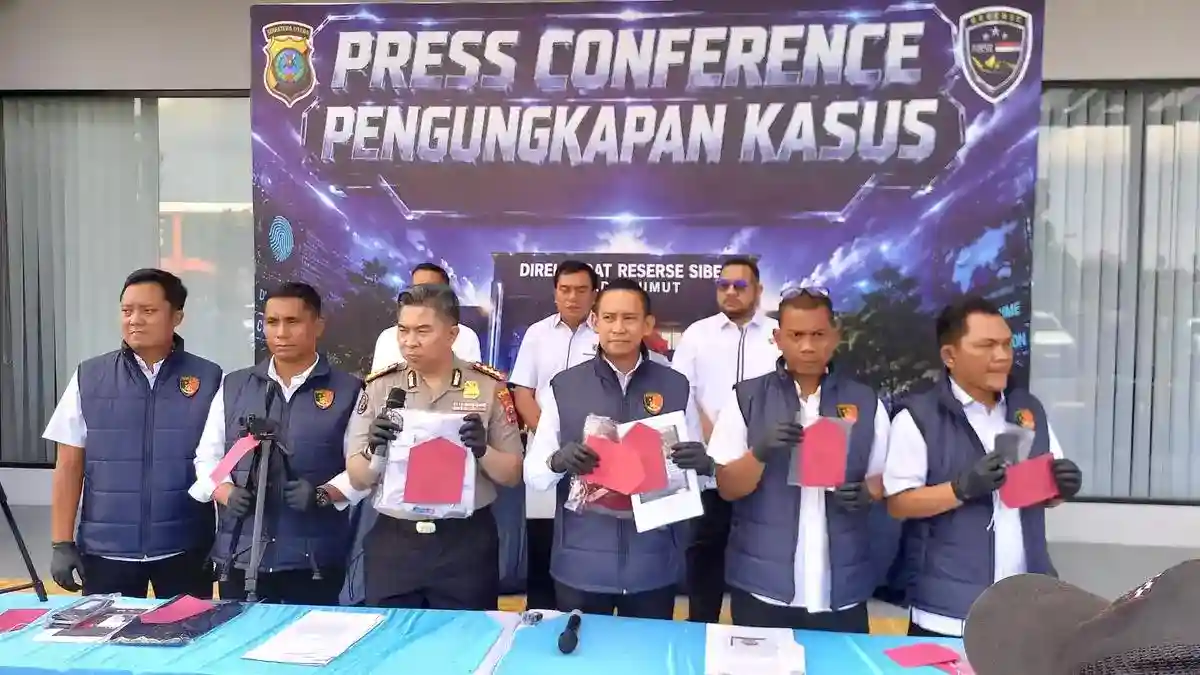 Siaran Langsung Berujung Penangkapan Kreator TikTok di Sumatra Utara