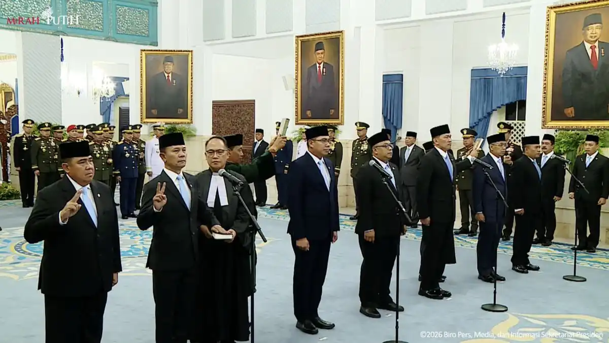 Sembilan Pejabat Baru Dilantik dalam Perombakan Kabinet Prabowo
