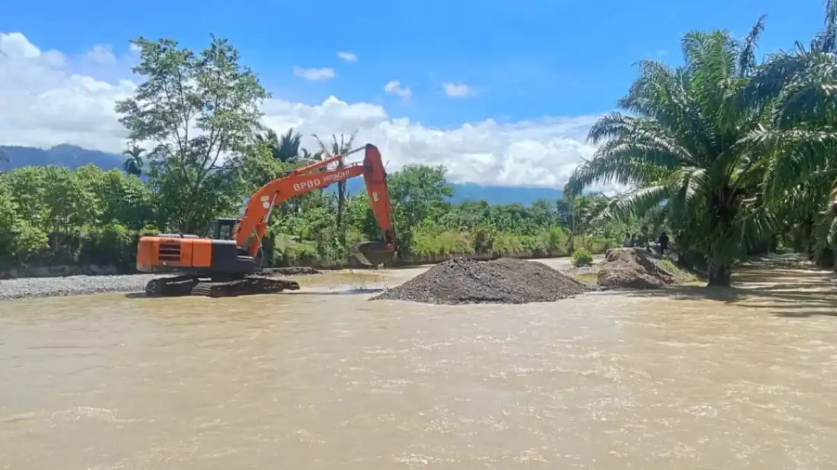 Banjir dan Longsor di Aceh Tenggara Ganggu Jalan Nasional serta Merendam Lahan Pertanian