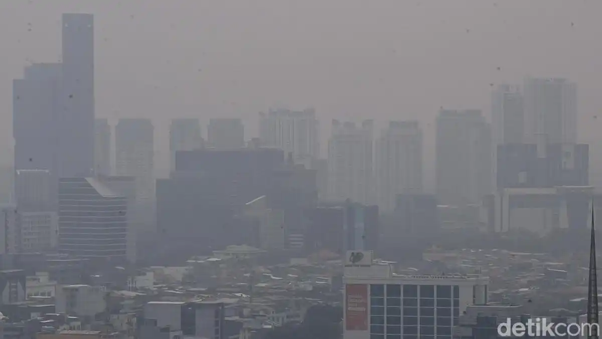 Asap Karhutla Terdeteksi di Atmosfer Jakarta, BMKG Minta Warga Asap Karhutla Terdeteksi di Atmosfer Jakarta, BMKG Minta Warga