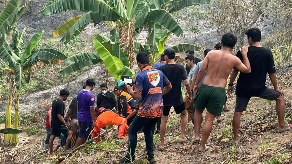 Warga Samarinda Meninggal Setelah Terjebak Kebakaran Lahan Saat Berupaya Memadamkan Api