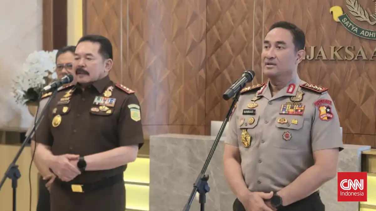 Kejaksaan dan Polri Perkuat Koordinasi demi Penegakan Hukum