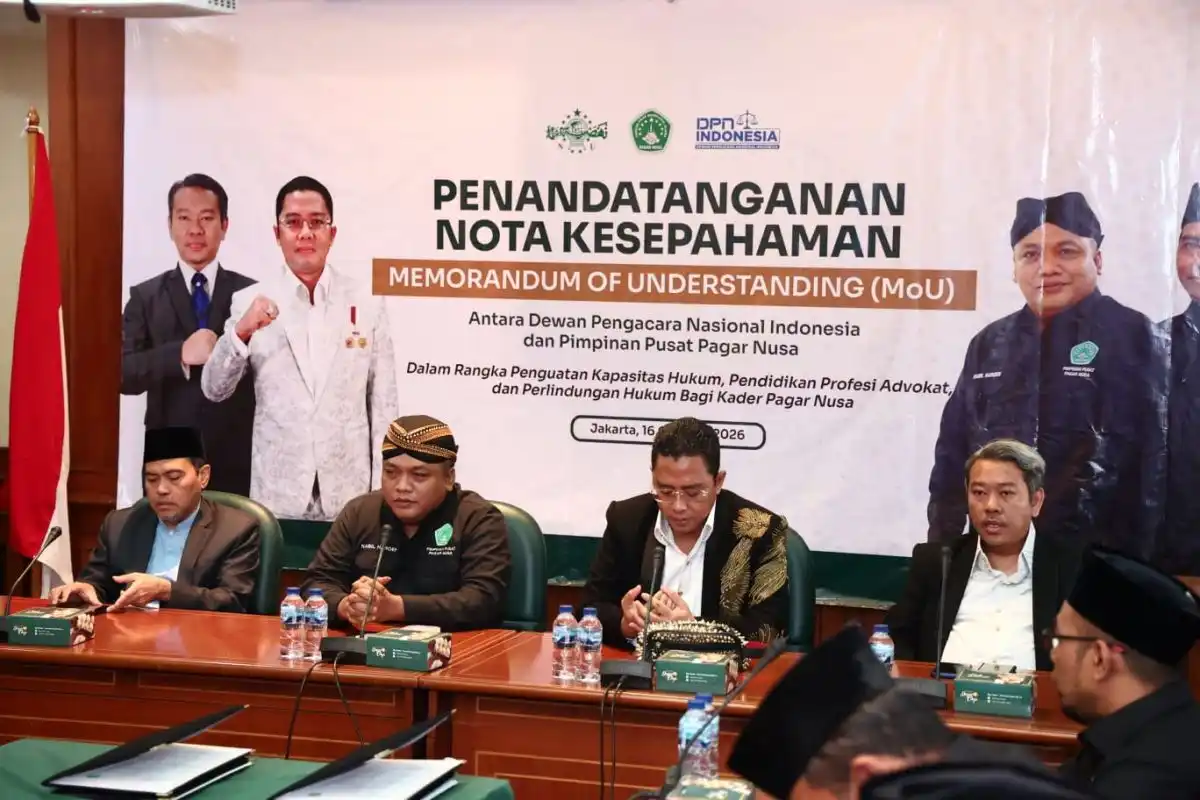 Pagar Nusa dan DPN Indonesia Buka Akses Pendidikan Advokat bagi 2.000 Kader Pagar Nusa dan DPN Indonesia Buka Akses Pendidikan Advokat bagi 2.000 Kader