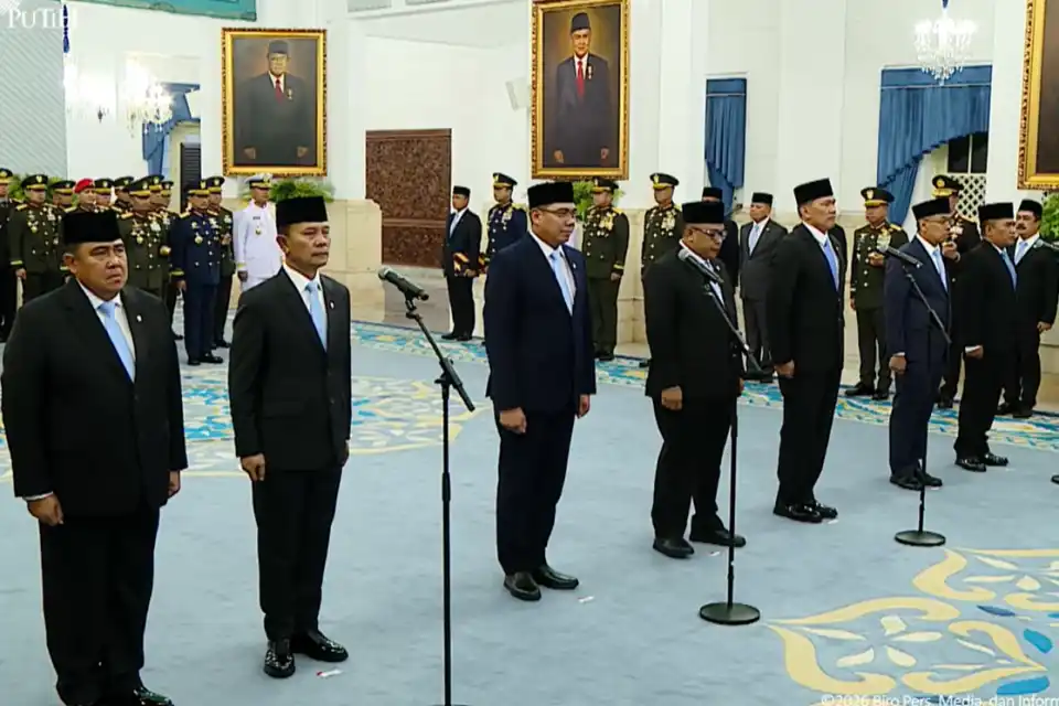 Prabowo Lantik Empat Wakil Menteri dan Sejumlah Pejabat di Istana Negara Prabowo Lantik Empat Wakil Menteri dan Sejumlah Pejabat di Istana Negara