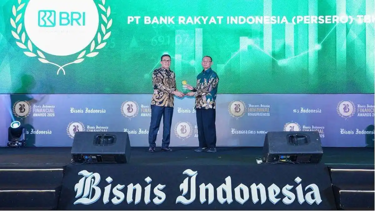 BRI Raih Dua Penghargaan dalam Bisnis Indonesia Financial Awards 2026