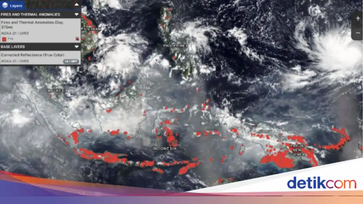 Jejak Karhutla Terlihat dari Satelit: Citra NASA dan Dampak Asap di Kawasan