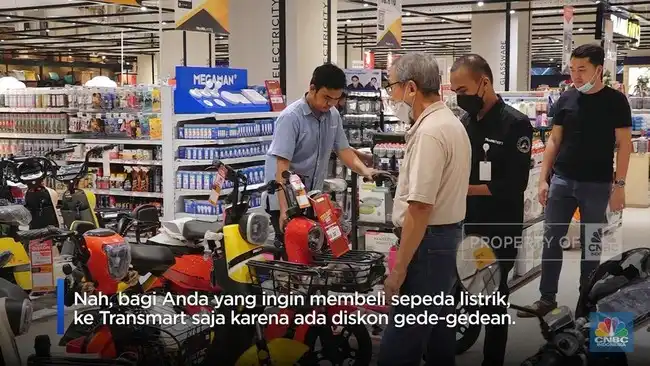 Promo Sepeda Listrik Transmart Tawarkan Harga Khusus pada 18 Oktober 2026