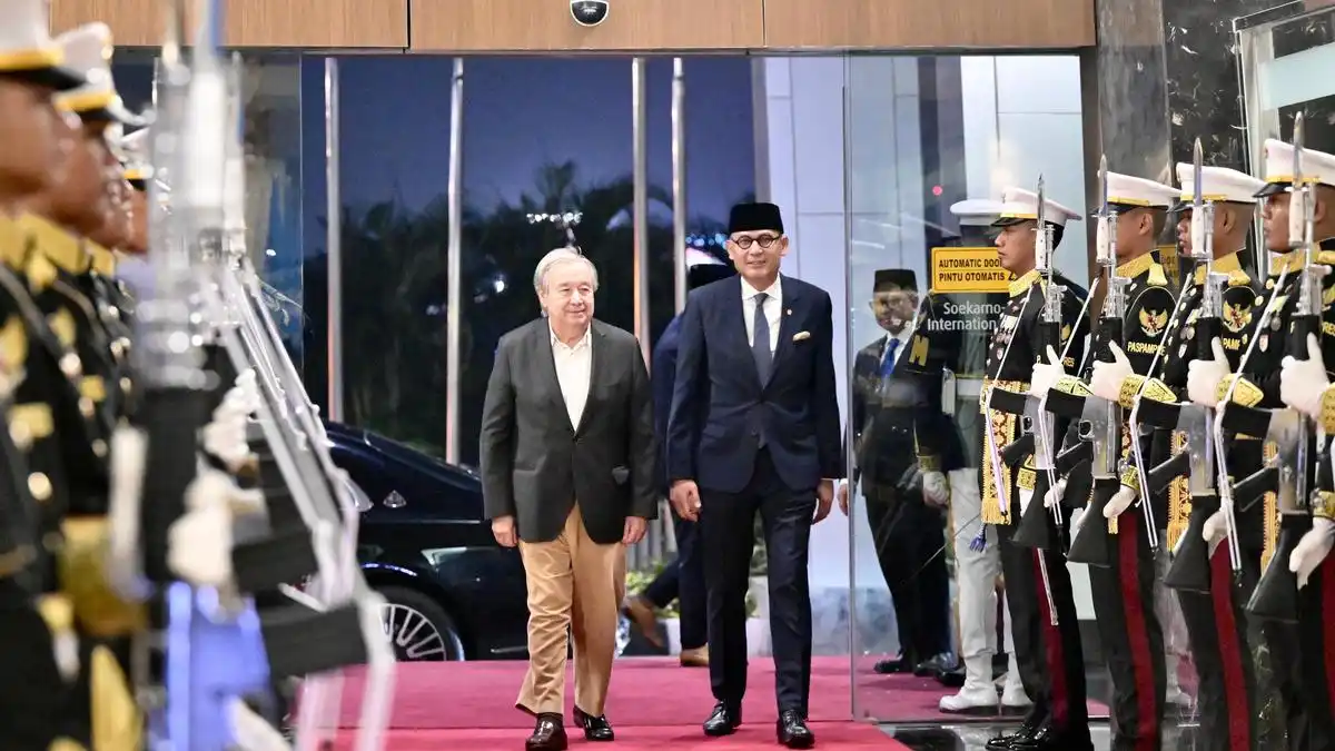 Kunjungan Antonio Guterres ke Indonesia: Penyambutan Resmi dan Agenda Bersama Presiden Prabowo
