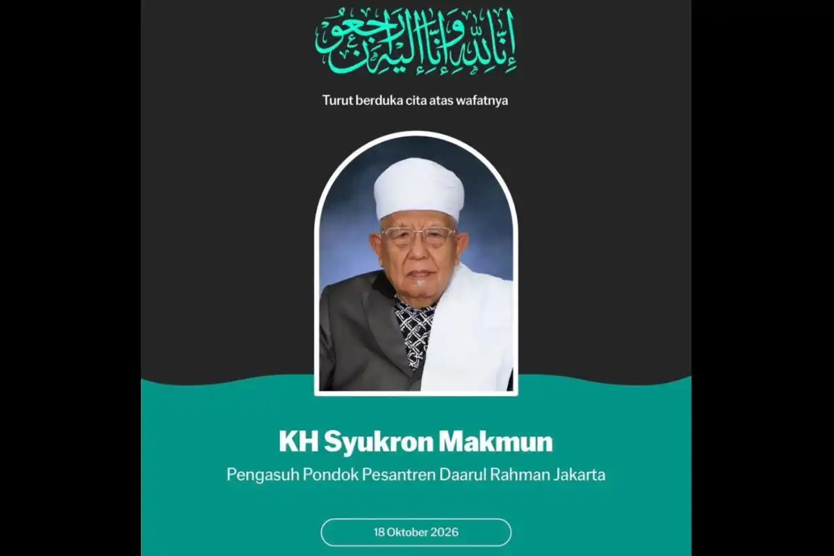 KH Syukron Ma’mun Wafat, Romahurmuziy Kenang Dakwah yang Merangkul Beragam Kalangan