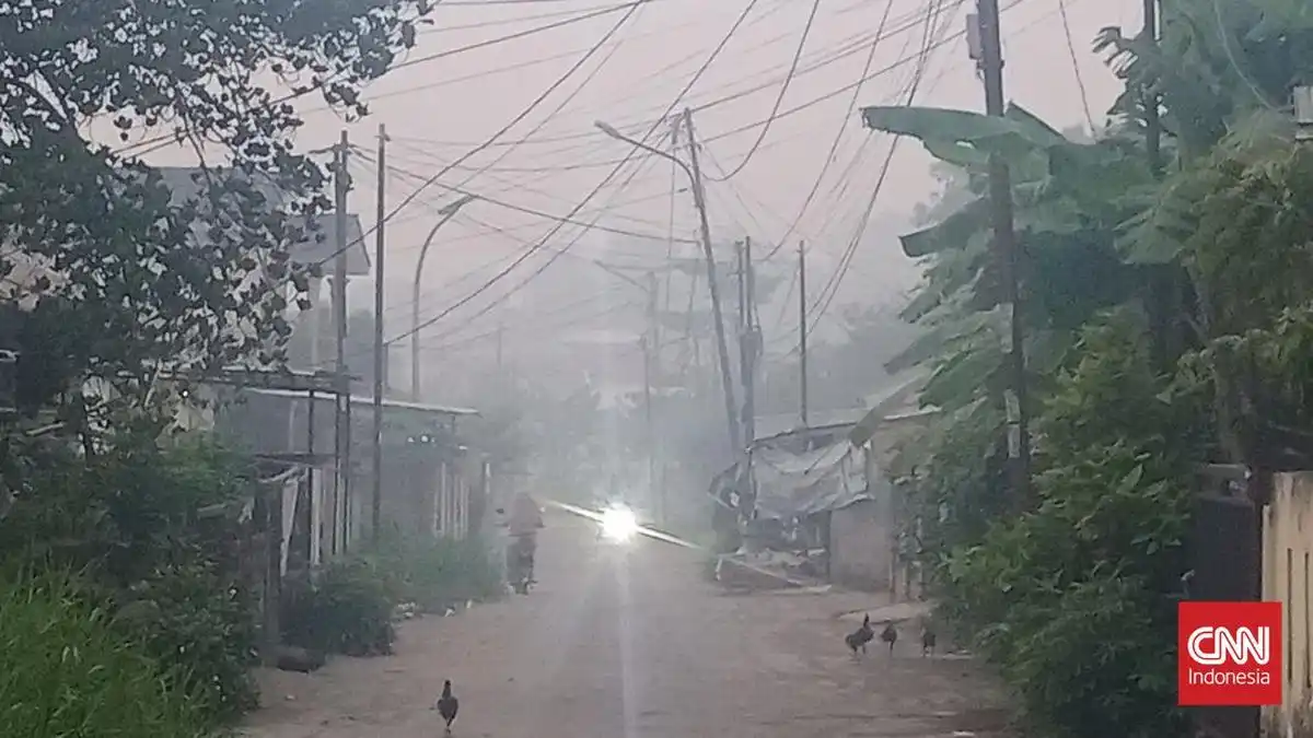 Kabut Asap Kembali Menyelimuti Palembang, 473 Titik Panas Terdeteksi di OKI