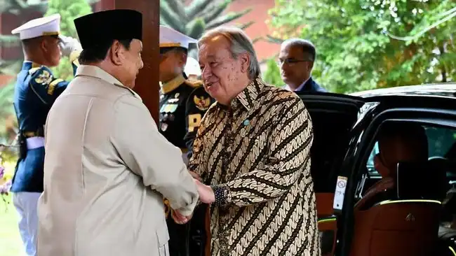 Prabowo dan António Guterres Perkuat Dialog Indonesia–PBB di Hambalang