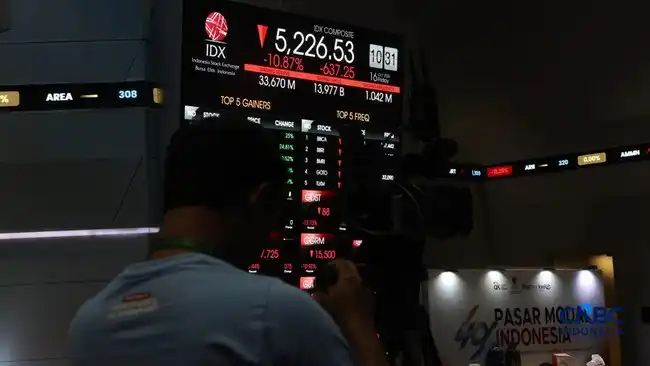 IHSG Terperosok 4,31% saat Pasar Menimbang Risiko MSCI