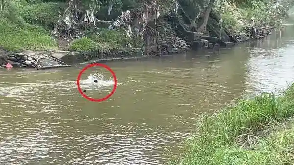 Penggerebekan di Bantaran Sungai Medan Berujung Penangkapan Satu Pria