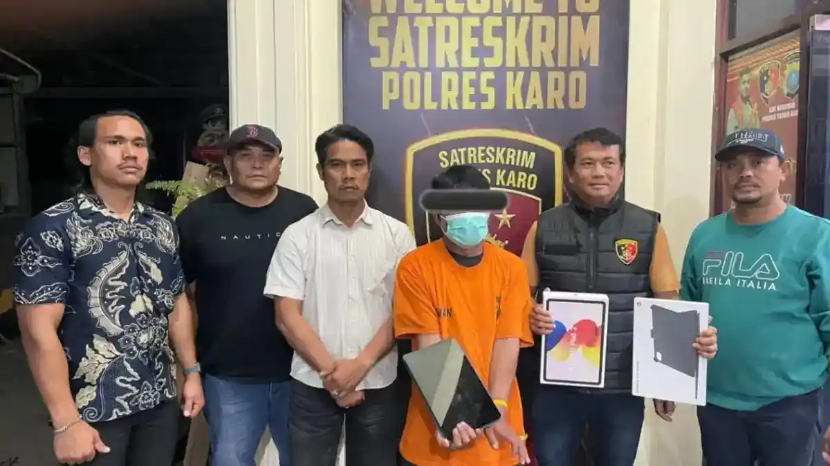 Kasus Pencurian di Kabanjahe Terungkap, Pria Berinisial O.G. Diamankan