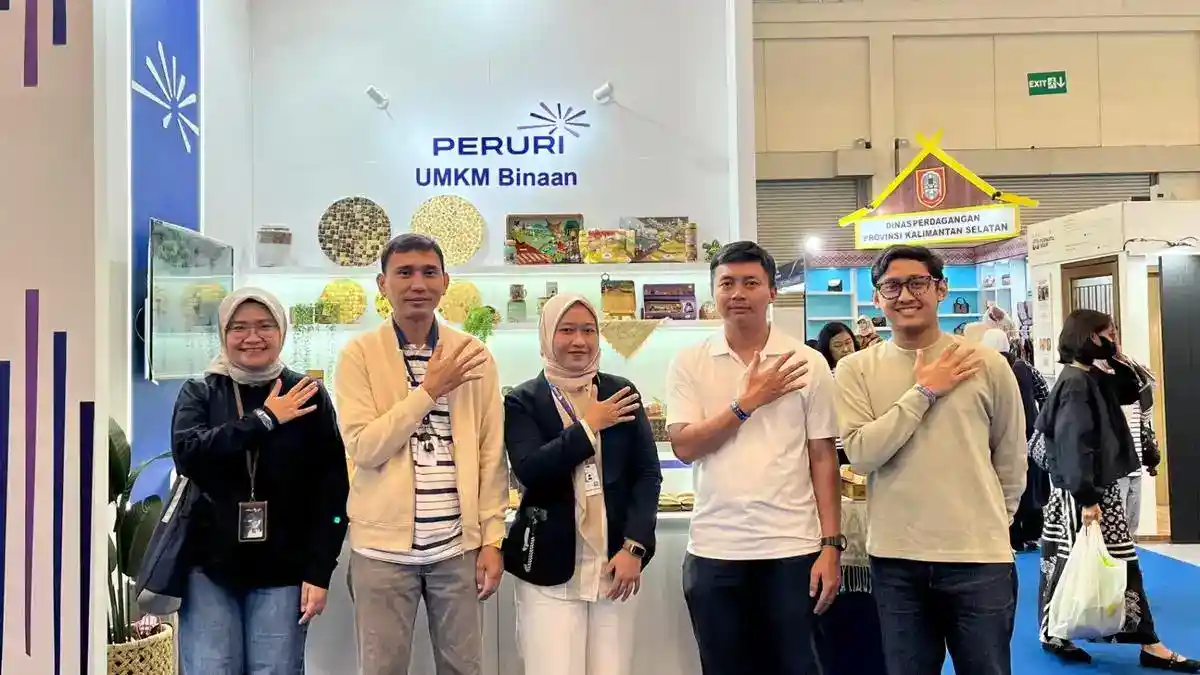 Dua UMKM Binaan Peruri Jajaki Peluang Ekspor di Trade Expo Indonesia 2026