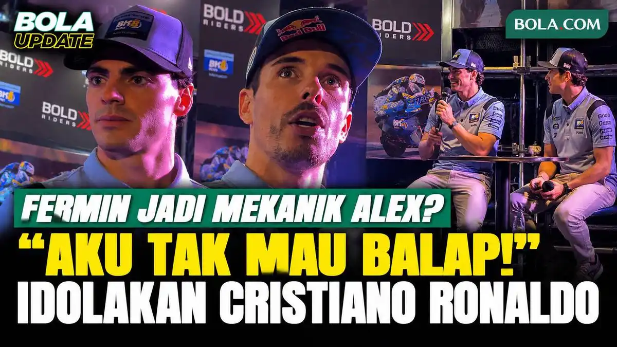Alex Marquez Melontarkan Guaian soal Fermin Aldeguer dan Cristiano Ronaldo