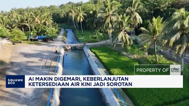 Kebutuhan Air Pusat Data Meningkat Seiring Lonjakan Penggunaan AI