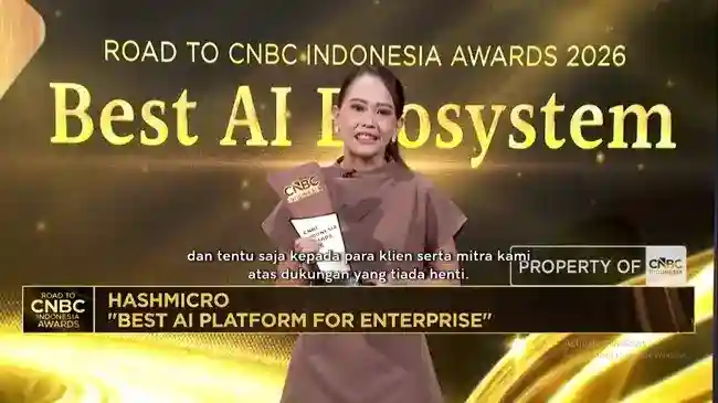 HashMicro Terima Penghargaan Platform AI untuk Kebutuhan Enterprise