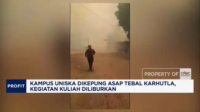 Asap Kebakaran Lahan Menghentikan Sementara Aktivitas Kuliah di Uniska Asap Kebakaran Lahan Menghentikan Sementara Aktivitas Kuliah di Uniska