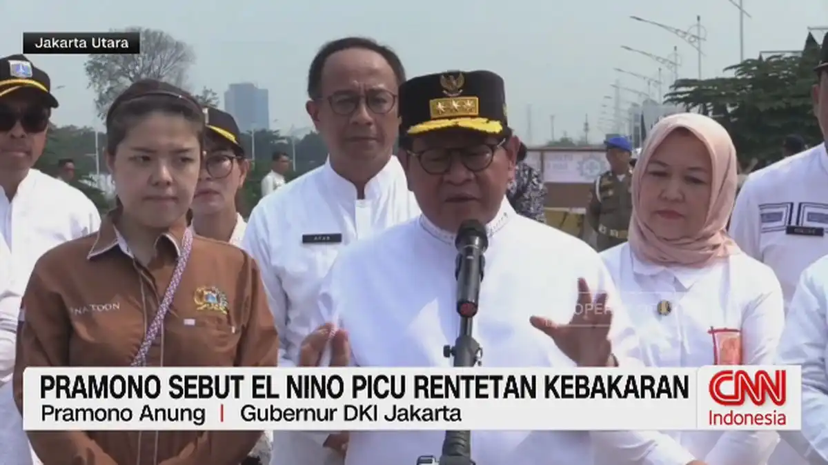 Pramono Soroti El Nino Berkepanjangan di Tengah Maraknya Kebakaran Jakarta