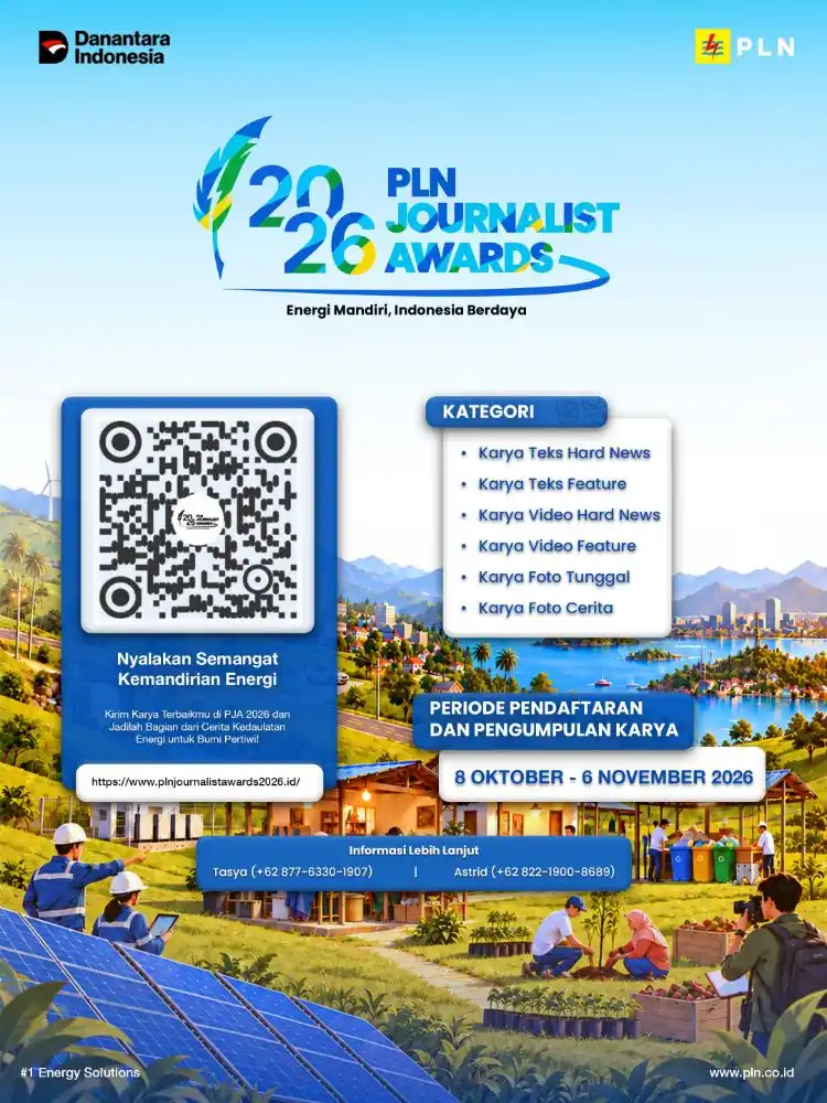 PLN Journalist Awards 2026 Buka Ruang bagi Jurnalis Mengangkat Isu Kemandirian Energi