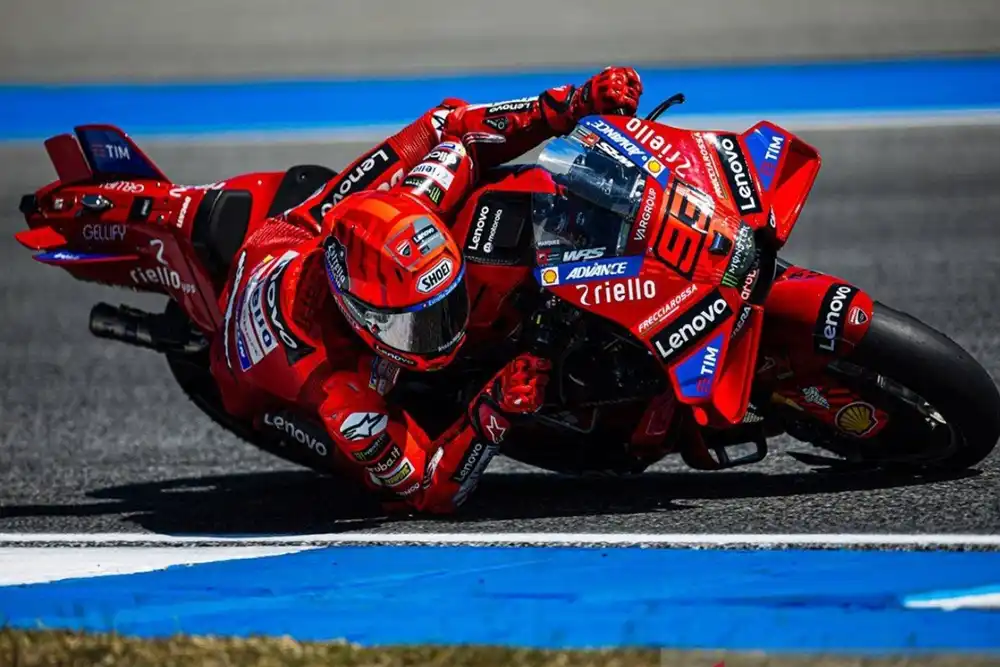 Marc Marquez Menangi Sprint MotoGP Mandalika setelah Salip Jorge Martin